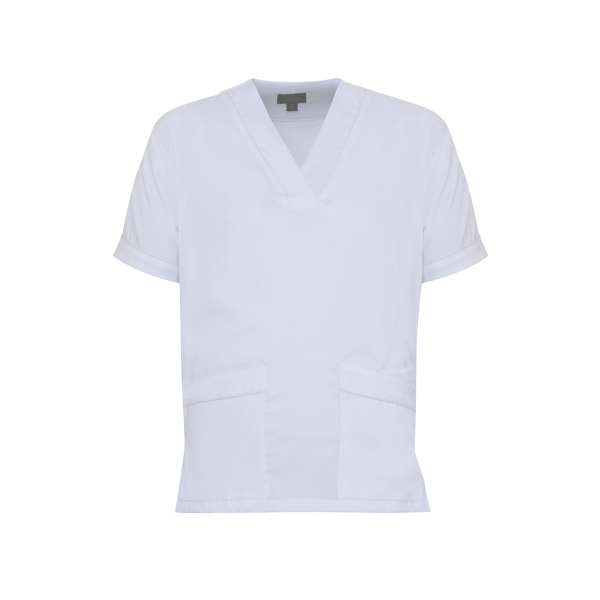 White Medical Uniform Shirt For Men